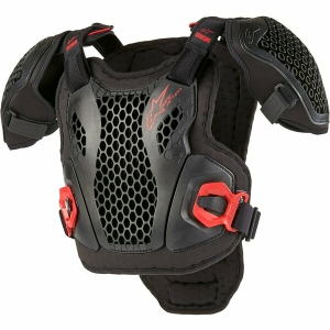 Armura de protectie copii ALPINESTARS BIONIC ACTION YOUTH L/XL Negru/Rosu