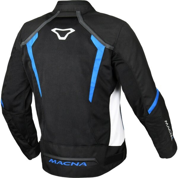 Geaca de vara textil MACNA GRISCO M Negru/Alb/Albastru, 4