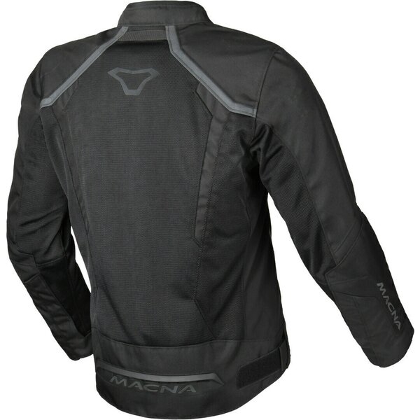 Geaca de vara textil MACNA GRISCO M Negru/Alb/Albastru, 8