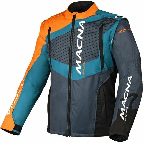 Geaca enduro/adventure MACNA CREST XL Negru/Albastru, 2