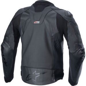 Geaca de piele ALPINESTARS GP PLUS R V4 RIDEKNIT Negru/Alb 48, 5
