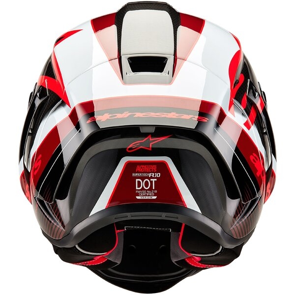 Casca integrala sport ALPINESTARS SUPERTECH R10 CARBON TEAM S Negru/Albastru/Rosu, 6