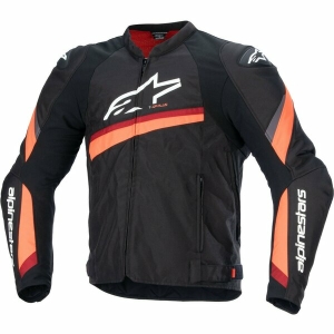 Geaca textil sport/touring Alpinestars T-GP PLUS R V4 S Negru/Rosu fluo