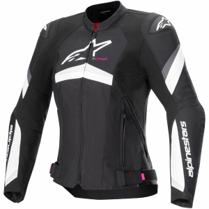 Geaca textil sport/touring ALPINESTARS STELLA T-GP PLUS R V4 Negru/Alb XS