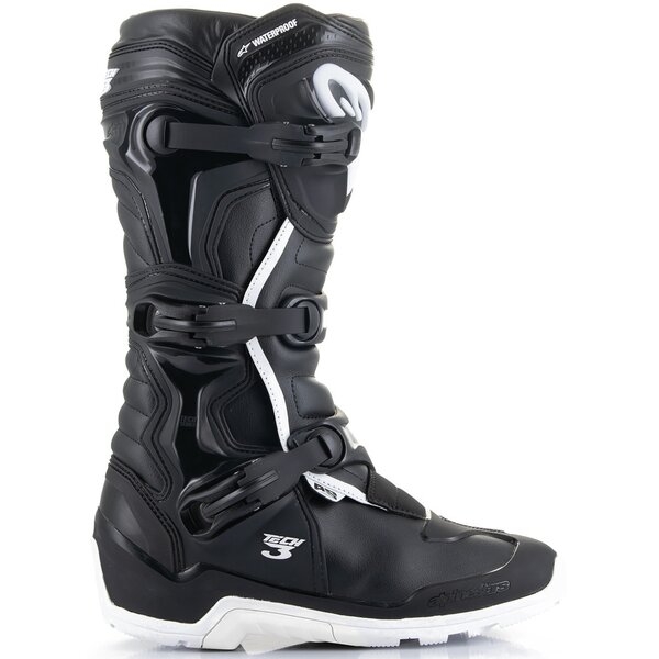 Cizme cross-enduro Alpinestars TECH 3 ENDURO WP Negru/Alb 40.5, 4