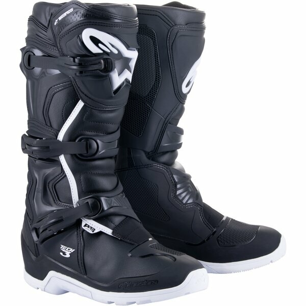 Cizme cross-enduro Alpinestars TECH 3 ENDURO WP Negru/Alb 40.5