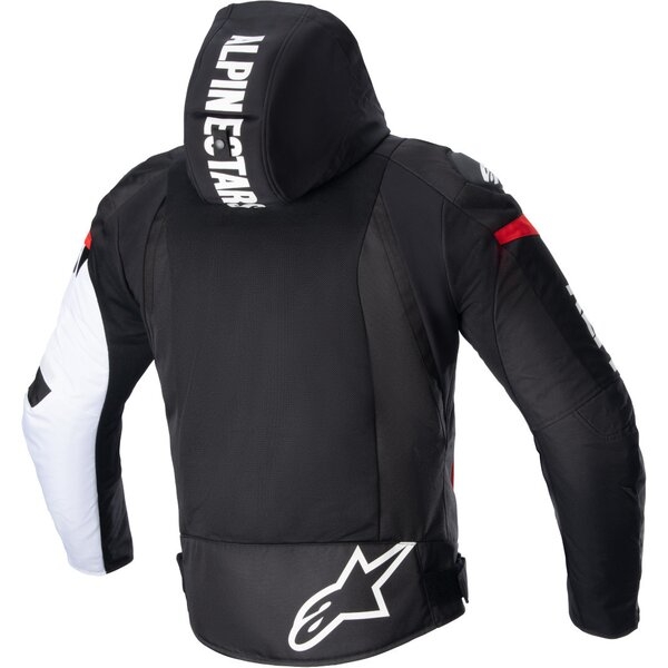 Geaca textil de vara ALPINESTARS ZACA AIR S Negru/Alb/Rosu fluo, 5