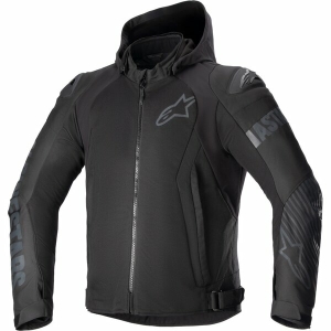 Geaca textil de vara ALPINESTARS ZACA AIR S Negru/Alb/Rosu fluo