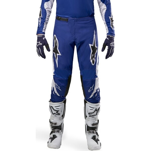 Pantaloni cross-enduro ALPINESTARS FLUID LUCENT 2024 38 Albastru/Alb, 3