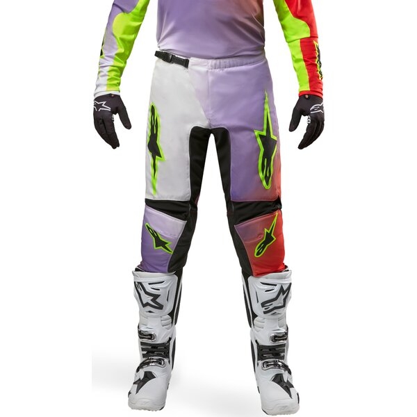 Pantaloni cross-enduro ALPINESTARS FLUID LUCENT 2024 38 Albastru/Alb, 5