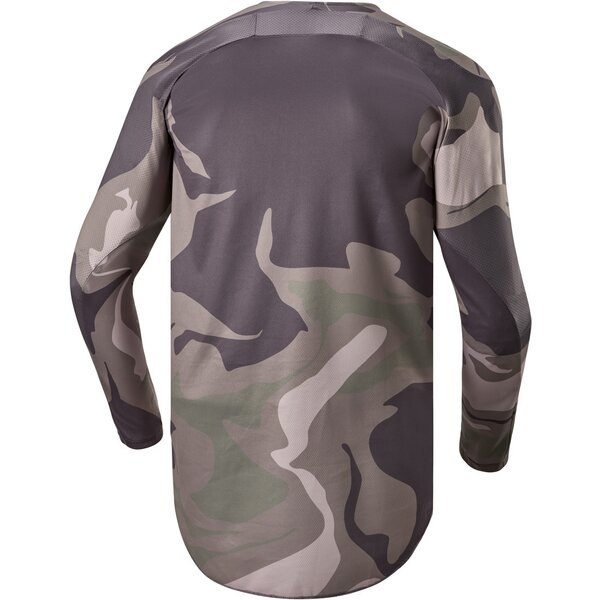 Tricou cross-enduro ALPINESTARS RACER TACTICAL XL Verde military/Maro, 3