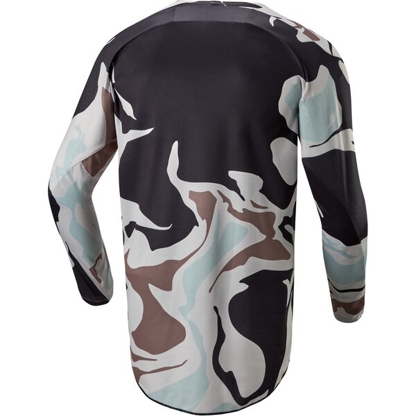 Tricou cross-enduro ALPINESTARS RACER TACTICAL XL Verde military/Maro, 4