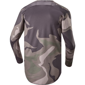 Tricou cross-enduro ALPINESTARS RACER TACTICAL XL Verde military/Maro, 3