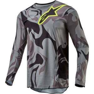 Tricou cross-enduro ALPINESTARS RACER TACTICAL XL Verde military/Maro, 5