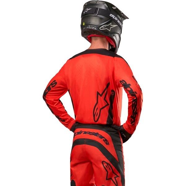 Tricou cross-enduro ALPINESTARS FLUID LURV 2024 S Portocaliu, 5