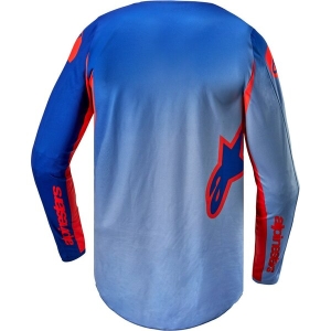 Tricou cross-enduro Alpinestars FLUID LUCENT 2024 S Negru/Alb, 7