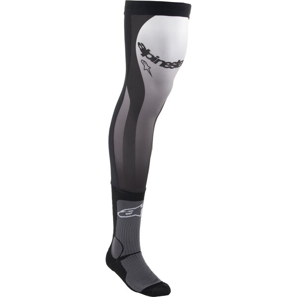 Sosete motocross ALPINESTARS KNEE BRACE SOCKS S/M Albastru/Galben Fluo, 4