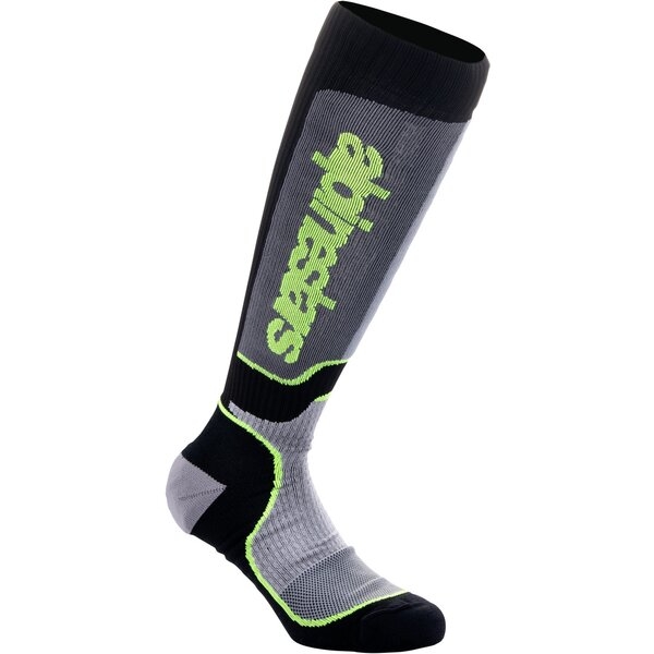 Sosete ALPINESTARS MX PLUS SOCKS M Negru/Alb, 4