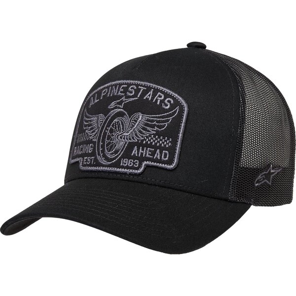 Sapca ALPINESTARS HERITAGE PATCH TRUCKER Hat Verde military/Negru, 4