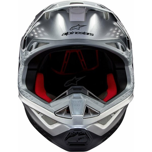 Casca cross-enduro ALPINESTARS SUPERTECH S-M10 FLOOD 2024 ECE 22.06 L Rosu fluo, 12