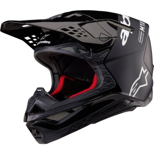 Casca cross-enduro ALPINESTARS SUPERTECH S-M10 FLOOD 2024 ECE 22.06 L Rosu fluo, 3