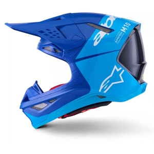 Casca cross-enduro ALPINESTARS SUPERTECH S-M10 FLOOD 2024 ECE 22.06 L Rosu fluo, 5