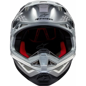 Casca cross-enduro ALPINESTARS SUPERTECH S-M10 FLOOD 2024 ECE 22.06 L Rosu fluo, 12