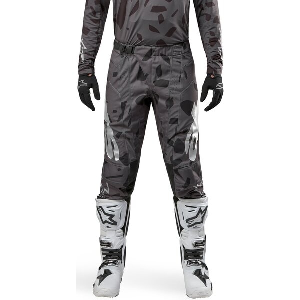 Pantaloni cross-enduro ALPINESTARS TECHSTAR GRAPHITE 2024 32 Negru/Camo, 10