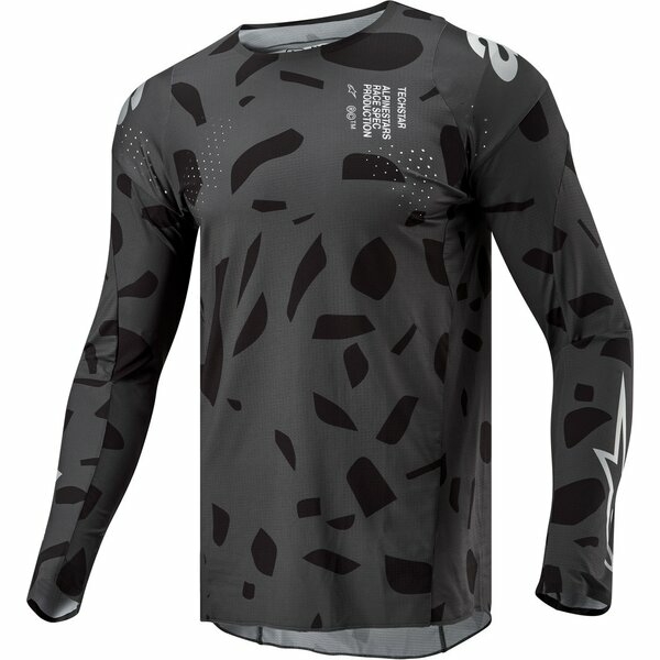 Tricou cross-enduro ALPINESTARS TECHSTAR GRAPHITE 2024 S Negru/Camo