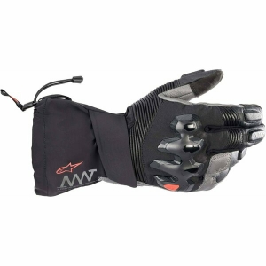 Manusi de piele impermeabile ALPINESTARS AMT-10 DRYSTAR XF WINTER S Negru/Gri inchis