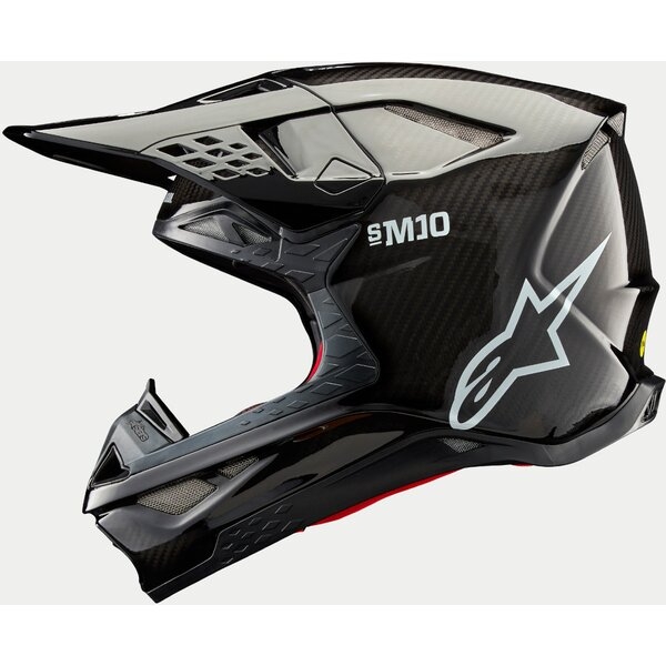 Casca cross-enduro ALPINESTARS SUPERTECH S-M10 SOLID 2024 ECE 22.06 M Negru, 8