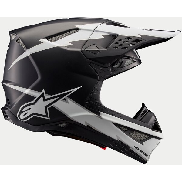 Casca cross-enduro ALPINESTARS SUPERTECH S-M10 AMPRESS 2024 ECE 22.06 M Negru/Galben, 3