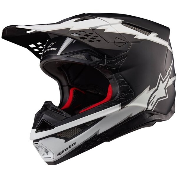 Casca cross-enduro ALPINESTARS SUPERTECH S-M10 AMPRESS 2024 ECE 22.06 M Negru/Galben, 6