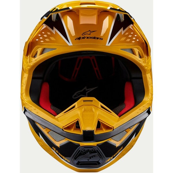 Casca cross-enduro ALPINESTARS SUPERTECH S-M10 AMPRESS 2024 ECE 22.06 M Negru/Galben, 9