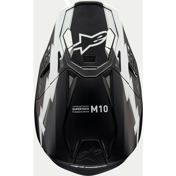 Casca cross-enduro ALPINESTARS SUPERTECH S-M10 AMPRESS 2024 ECE 22.06 M Negru/Galben, 12