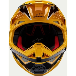 Casca cross-enduro ALPINESTARS SUPERTECH S-M10 AMPRESS 2024 ECE 22.06 M Negru/Galben, 9