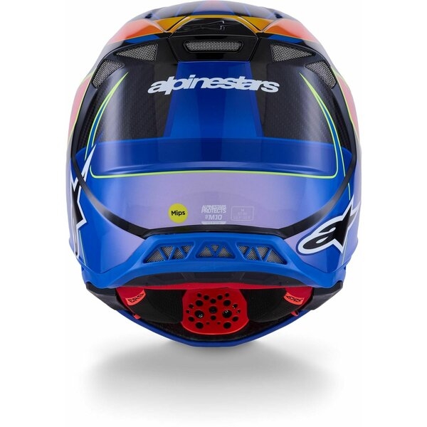 Casca cross-enduro ALPINESTARS SUPERTECH S-M10 ERA 2024 ECE 22.06 L Auriu/Galben/Rosu, 11