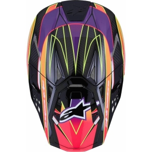 Casca cross-enduro ALPINESTARS SUPERTECH S-M10 ERA 2024 ECE 22.06 L Auriu/Galben/Rosu, 13