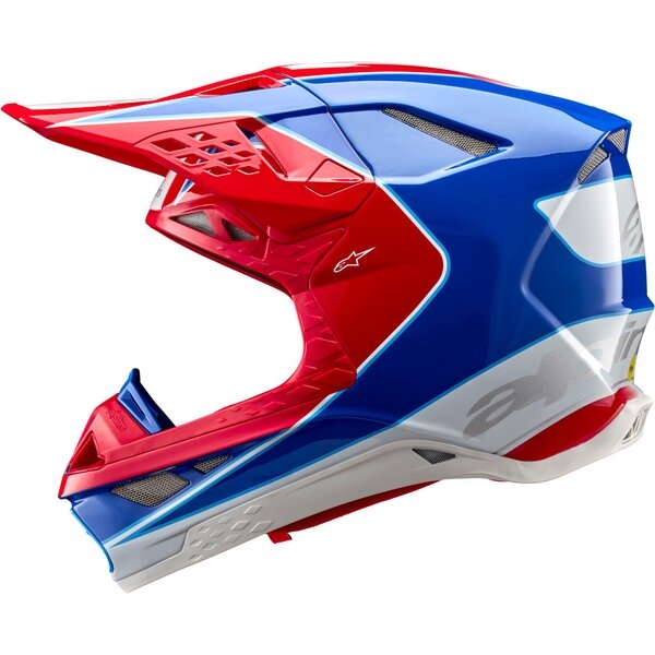 Casca cross-enduro ALPINESTARS SUPERTECH S-M10 AEON 2024 ECE 22.06 M Rosu/Albastru, 4