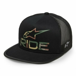 Sapca ALPINESTARS RIDE 4.0 CAMO TRUCKER Hat Negru