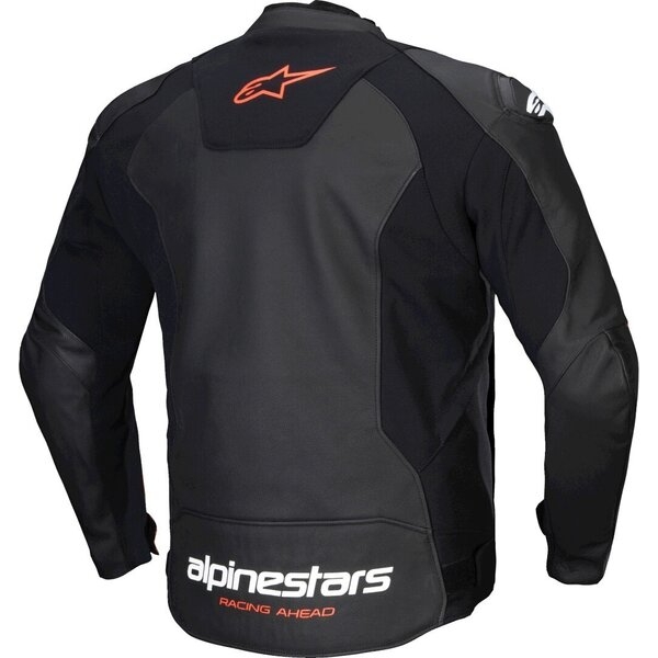 Geaca de piele ALPINESTARS FASTER V3 60 Negru/Negru, 8