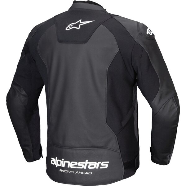 Geaca de piele ALPINESTARS FASTER V3 60 Negru/Negru, 10