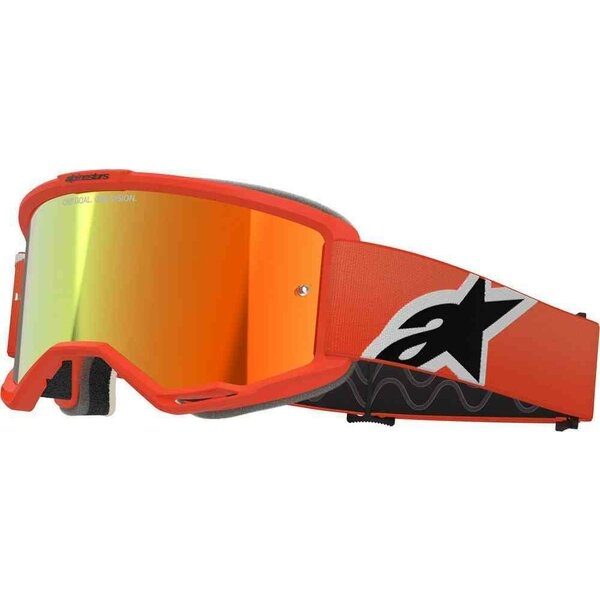 Ochelari cross-enduro ALPINESTARS VISION 5 CORP MIRROR GOGGLE Portocaliu, 6