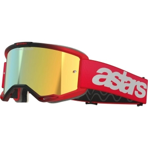 Ochelari cross-enduro ALPINESTARS VISION 5 BLAZE MIRROR GOGGLE Galben fluo/Albastru oglinda, 3