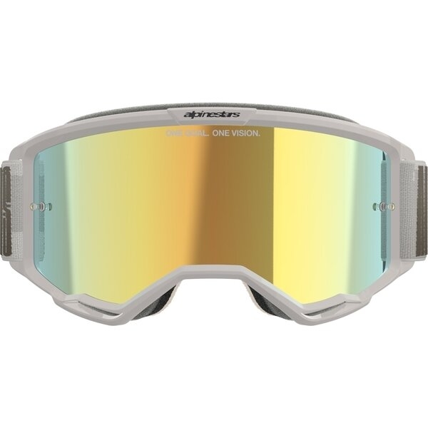 Ochelari cross-enduro ALPINESTARS VISION 5 HOLLOW MIRROR GOGGLE Negru/Galben fluo, 5