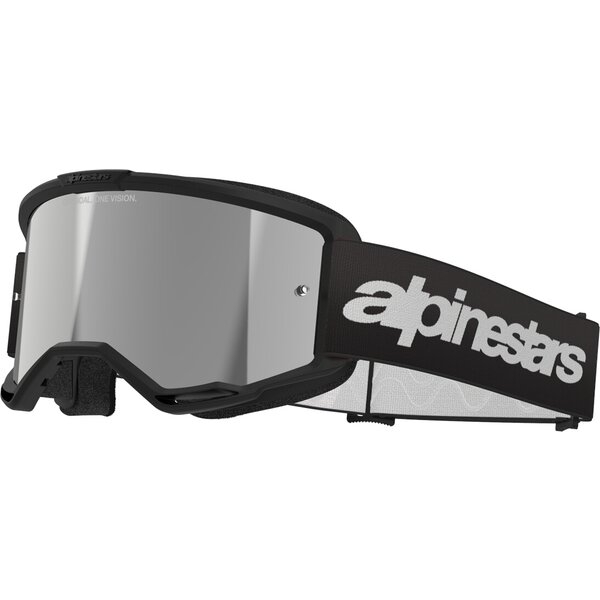 Ochelari cross-enduro ALPINESTARS VISION 3 WORDMARK MIRROR GOGGLE Negru, 3