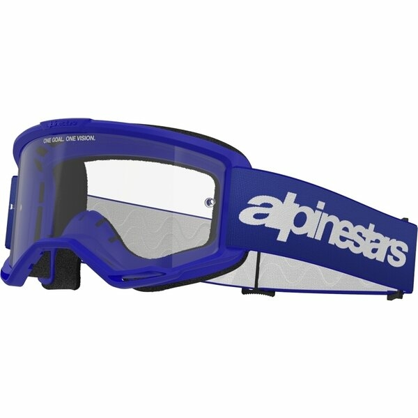 Ochelari cross-enduro ALPINESTARS VISION 3 WORDMARK GOGGLE Albastru, 3
