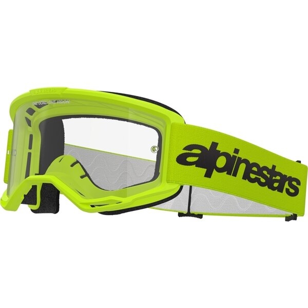 Ochelari cross-enduro ALPINESTARS VISION 3 WORDMARK GOGGLE Albastru, 4