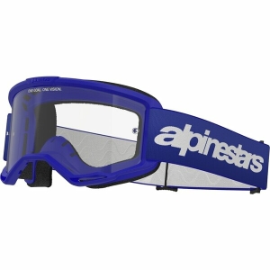 Ochelari cross-enduro ALPINESTARS VISION 3 WORDMARK GOGGLE Albastru