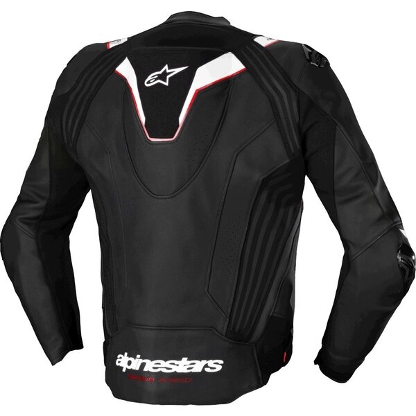 Geaca de piele sport ALPINESTARS MISSILE V3 IGNITION 48 Negru/Rosu fluo/Rosu, 3